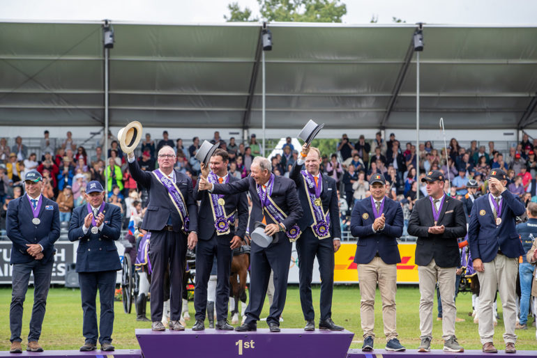 Fogat csapat FEI Wilco van Driessen