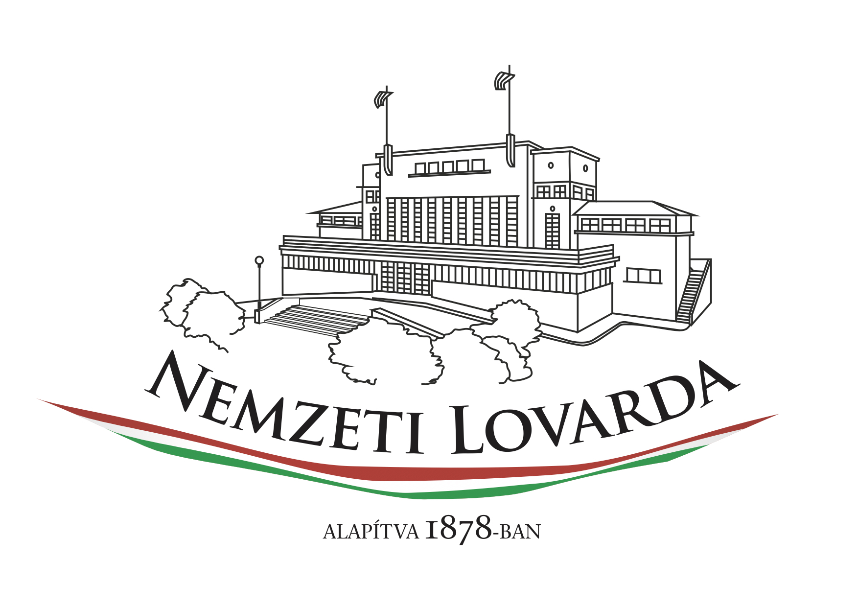Nemzeti Lovarda Logo Zaszloval